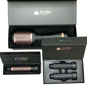Sutra Beauty Interchangeable 3” Blowout Set including 1” Brush and Airwands NEW!